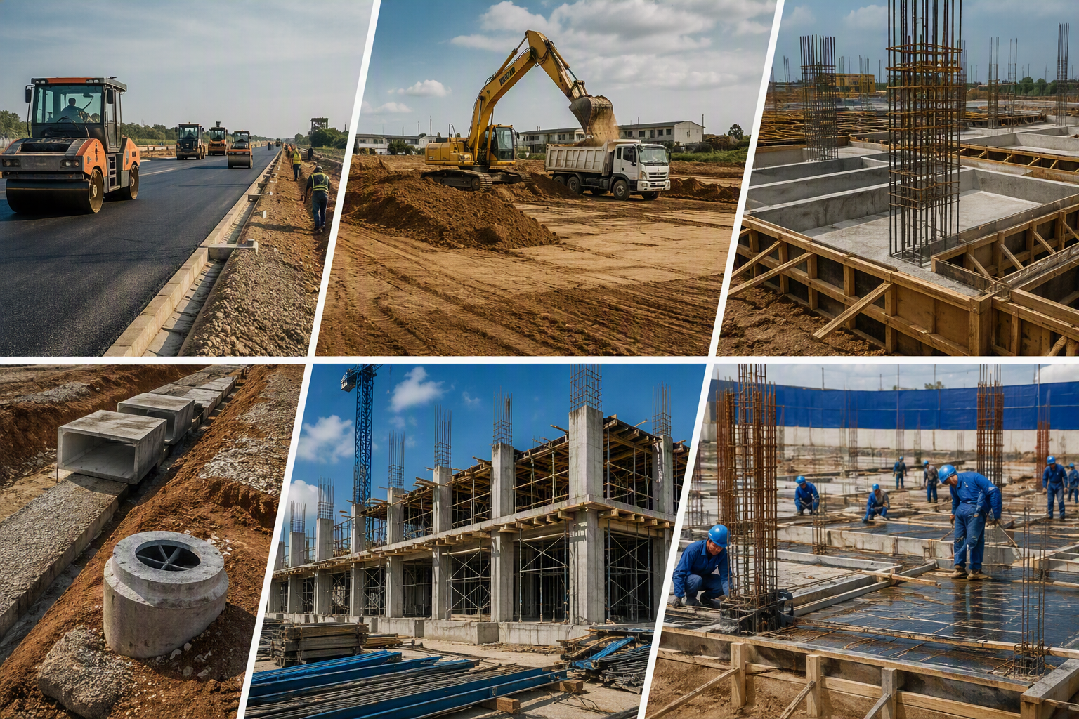 Projet de drainage et assainissement